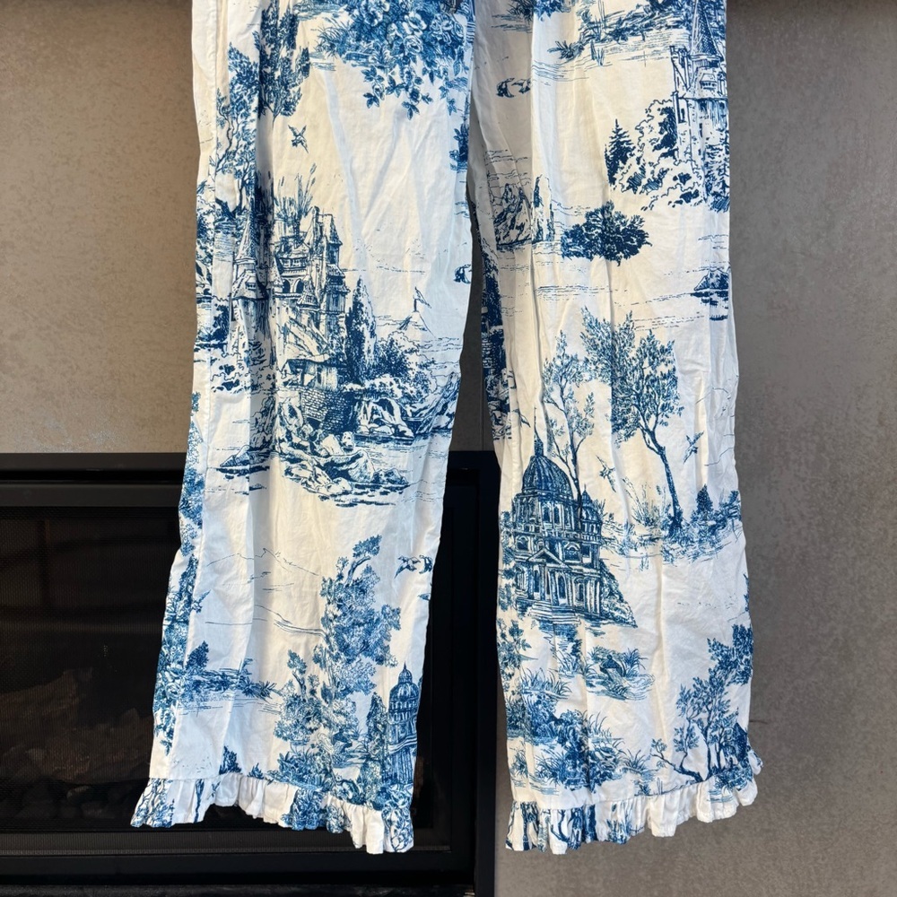VIOLET & BROOKS Colette Toile PJ Pants, Size S/M - Picture 6 of 13